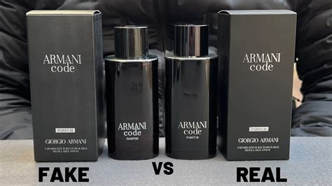 real armani code perfume